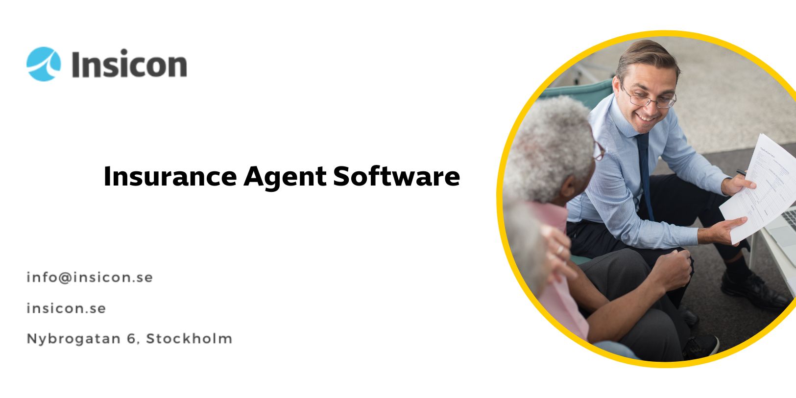 Insurance agent software